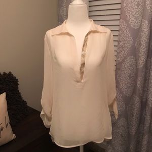 Jennifer Lopez Dressy Top with rhinestones ✨